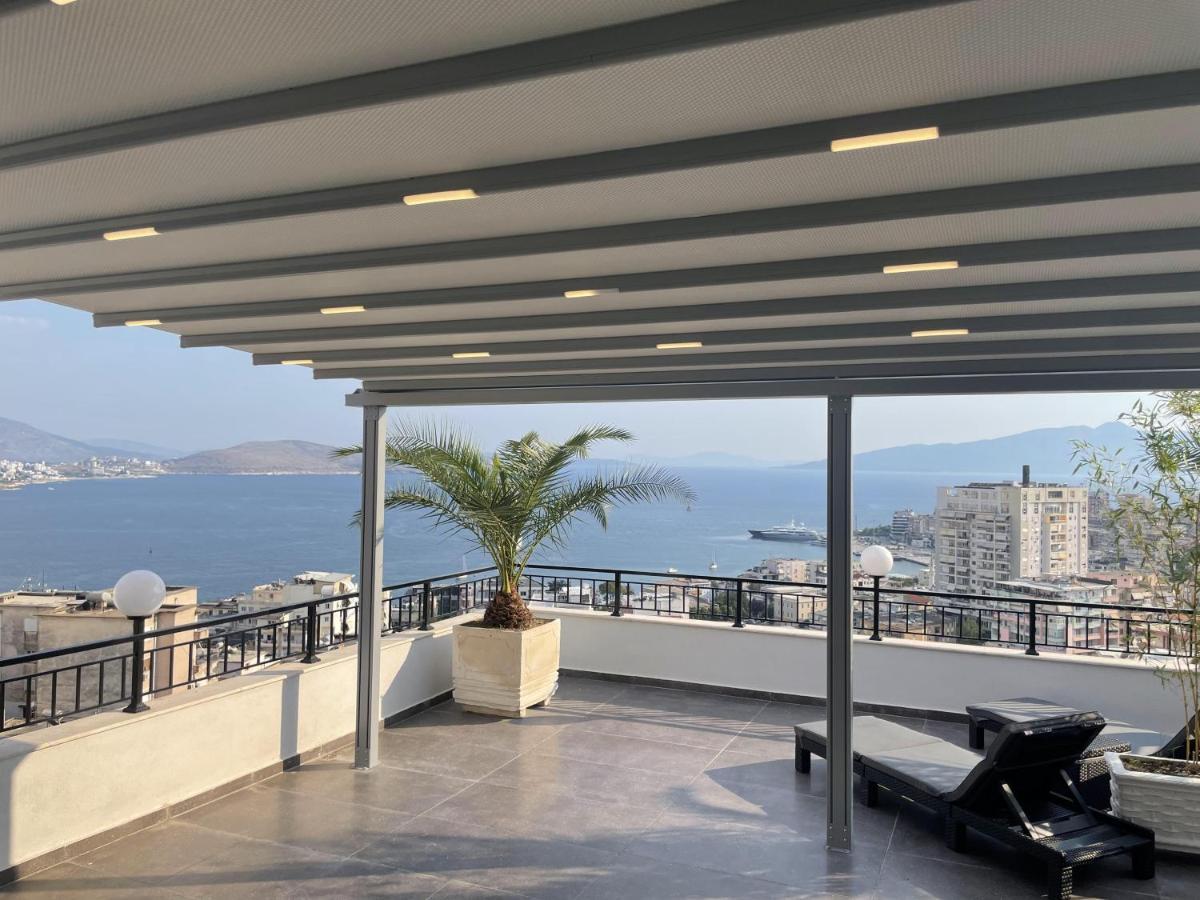 Appartamento Teuta- Luxury Penthouse 200M2 Sarandë Esterno foto